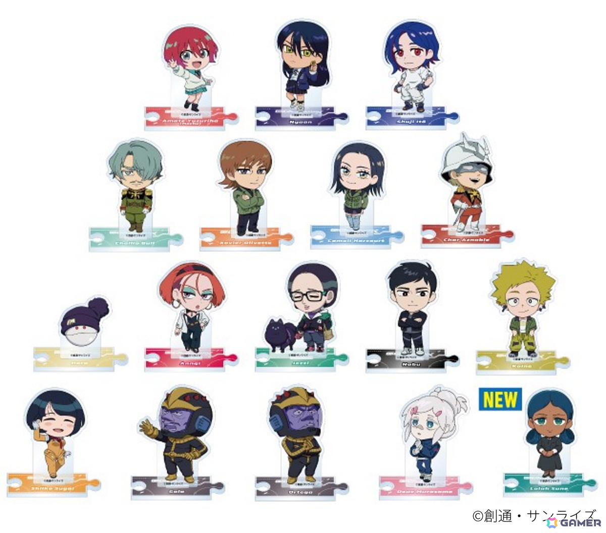 「機動戦士Gundam GQuuuuuuX POP-UP in MAGNET by SHIBUYA109」が7月4日より開催!グッズ販売や購入特典、コラボ装飾もの画像