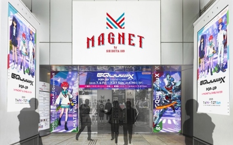 「機動戦士Gundam GQuuuuuuX POP-UP in MAGNET by SHIBUYA109」が7月4日より開催！グッズ販売や購入特典、コラボ装飾も