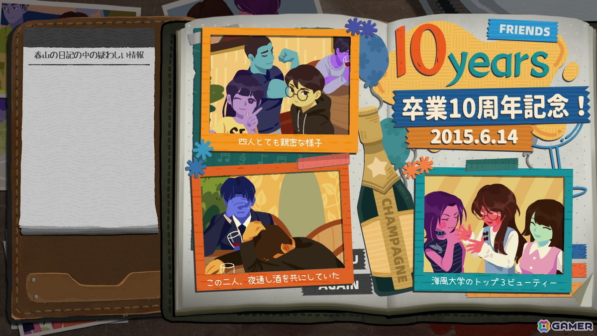 数冊の日記をめぐって繰り広げられる2Dサスペンスアドベンチャー「彼女の日記」がSteamでリリース！10％オフで購入できるセールも実施中の画像