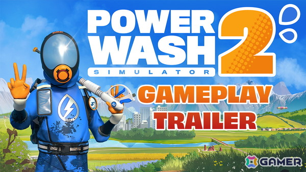 「PowerWash Simulator 2」新要素満載のゲーム紹介トレイラーが公開！清掃に同行してくれる猫たちも登場の画像1