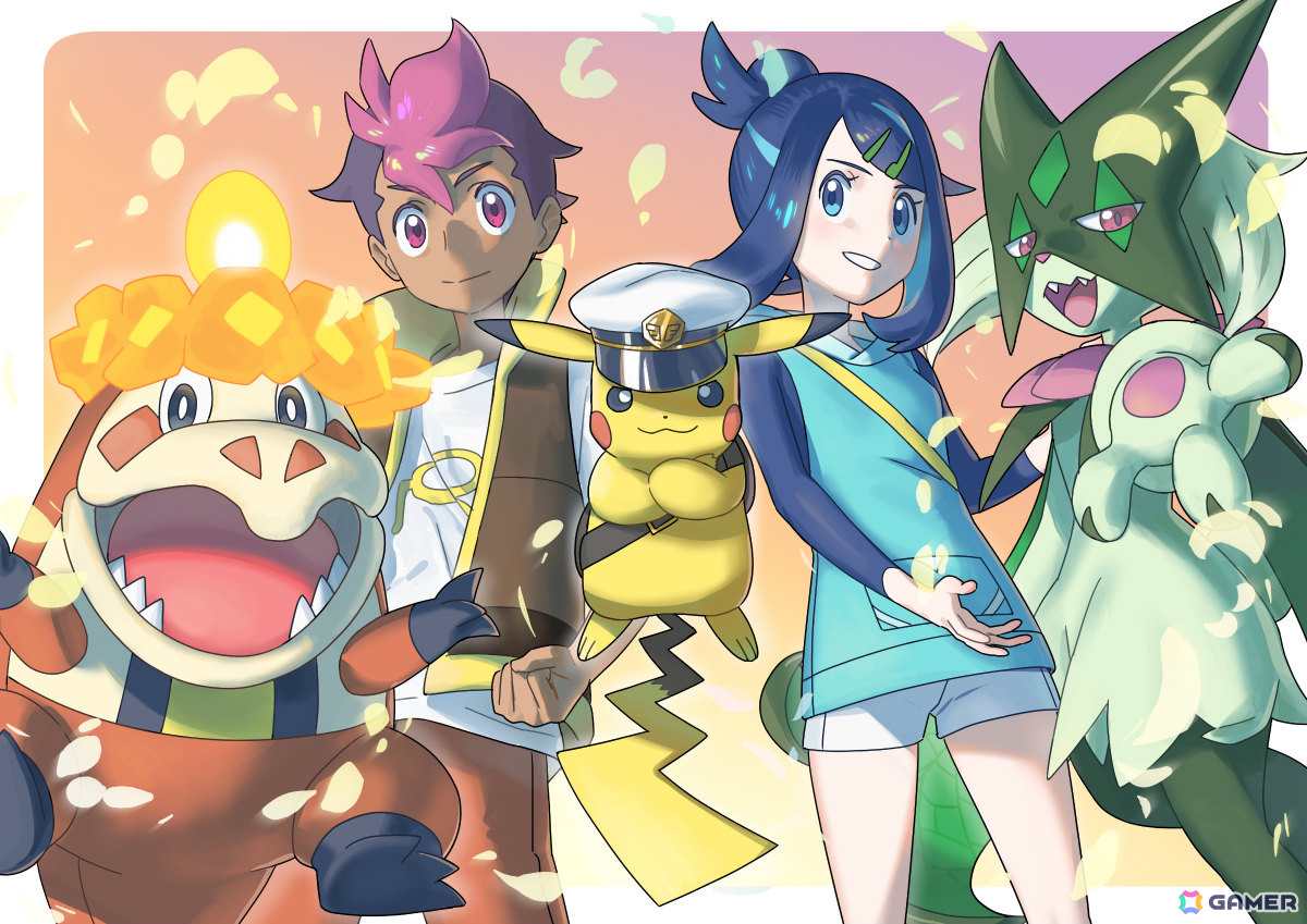 テレビアニメ「ポケットモンスター」が100話に到達!特別イラスト&リコとロイの軌跡を辿った映像が公開の画像