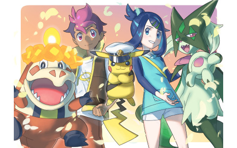 テレビアニメ「ポケットモンスター」が100話に到達！特別イラスト＆リコとロイの軌跡を辿った映像が公開