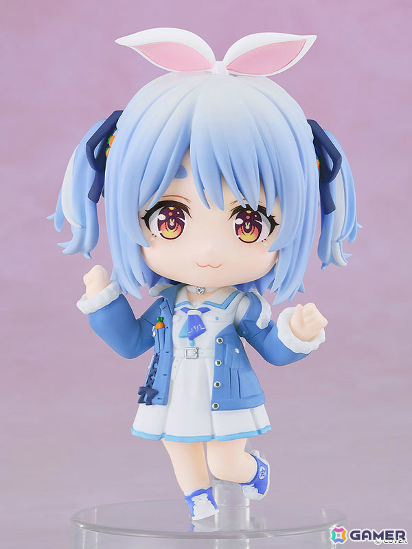 ホロライブ・兎田ぺこらさんが私服姿でねんどろいど化!興奮顔や牛乳パックなどのパーツも付属の画像