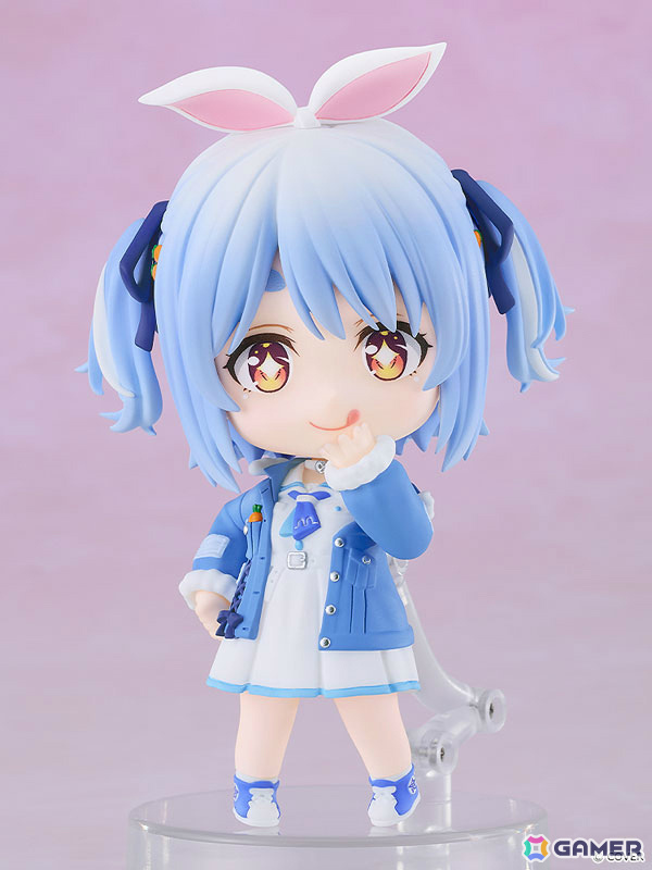 ホロライブ・兎田ぺこらさんが私服姿でねんどろいど化!興奮顔や牛乳パックなどのパーツも付属の画像
