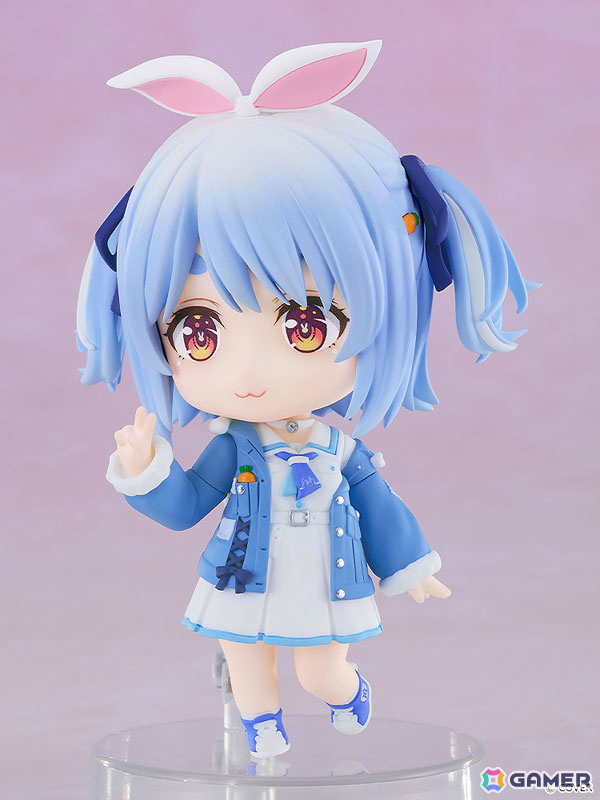 ホロライブ・兎田ぺこらさんが私服姿でねんどろいど化!興奮顔や牛乳パックなどのパーツも付属の画像