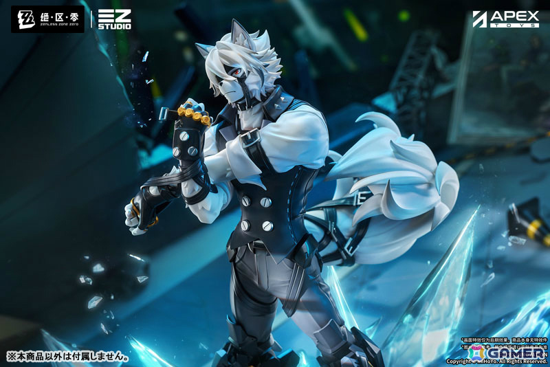 「ゼンレスゾーンゼロ」フォン・ライカンが1/7スケールフィギュアとなって登場!特典としてアクリルキーホルダーが付属の画像