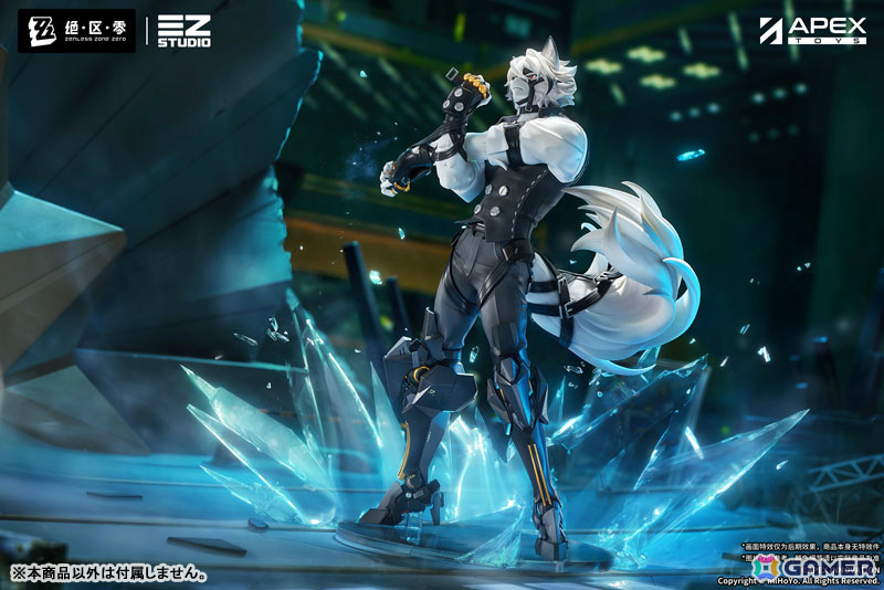 「ゼンレスゾーンゼロ」フォン・ライカンが1/7スケールフィギュアとなって登場!特典としてアクリルキーホルダーが付属の画像