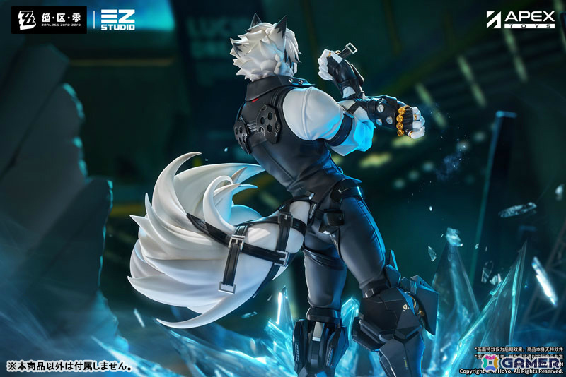 「ゼンレスゾーンゼロ」フォン・ライカンが1/7スケールフィギュアとなって登場!特典としてアクリルキーホルダーが付属の画像