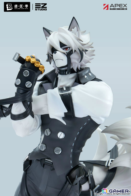 「ゼンレスゾーンゼロ」フォン・ライカンが1/7スケールフィギュアとなって登場!特典としてアクリルキーホルダーが付属の画像