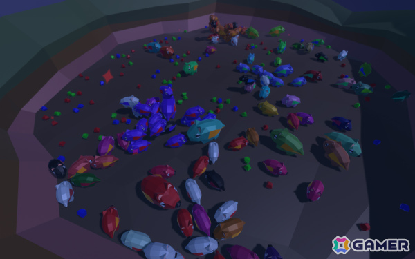 鉱石を食べる不思議な生き物をのんびり観察するゲーム「ALife」がSteamで6月27日にリリースの画像3