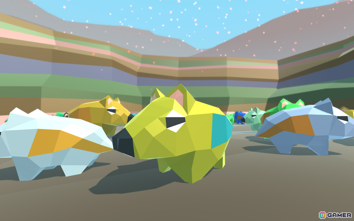鉱石を食べる不思議な生き物をのんびり観察するゲーム「ALife」がSteamで6月27日にリリースの画像