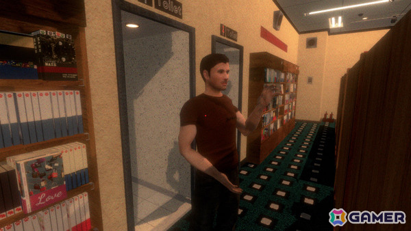 ネットカフェで不可解な現象に巻き込まれていく精神的ホラーゲーム「The Rotting Man | 悪臭男」の体験版が公開の画像