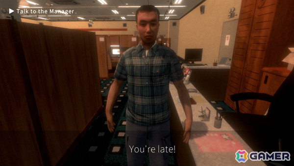 ネットカフェで不可解な現象に巻き込まれていく精神的ホラーゲーム「The Rotting Man | 悪臭男」の体験版が公開の画像
