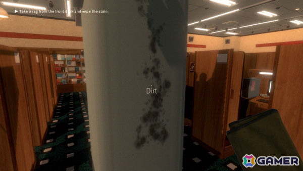 ネットカフェで不可解な現象に巻き込まれていく精神的ホラーゲーム「The Rotting Man | 悪臭男」の体験版が公開の画像