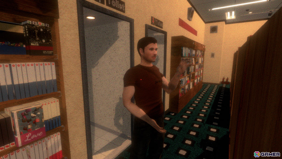 ネットカフェで不可解な現象に巻き込まれていく精神的ホラーゲーム「The Rotting Man | 悪臭男」の体験版が公開の画像2