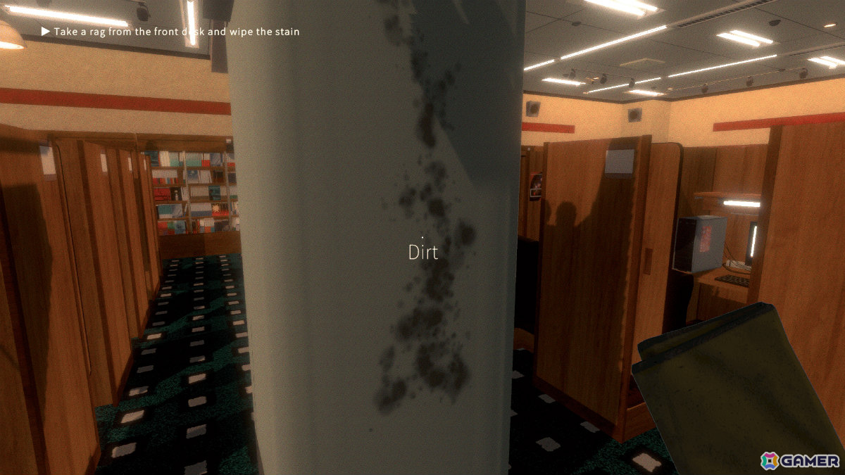 ネットカフェで不可解な現象に巻き込まれていく精神的ホラーゲーム「The Rotting Man | 悪臭男」の体験版が公開の画像7