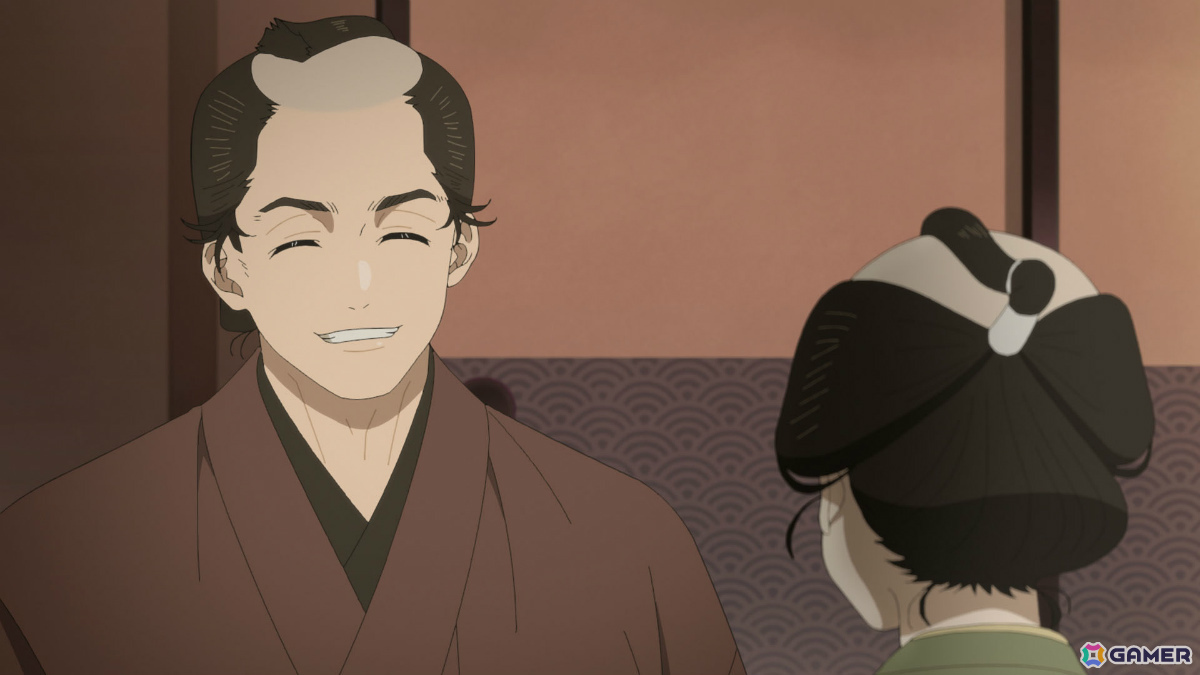 一太郎に優しく笑いかける佐助