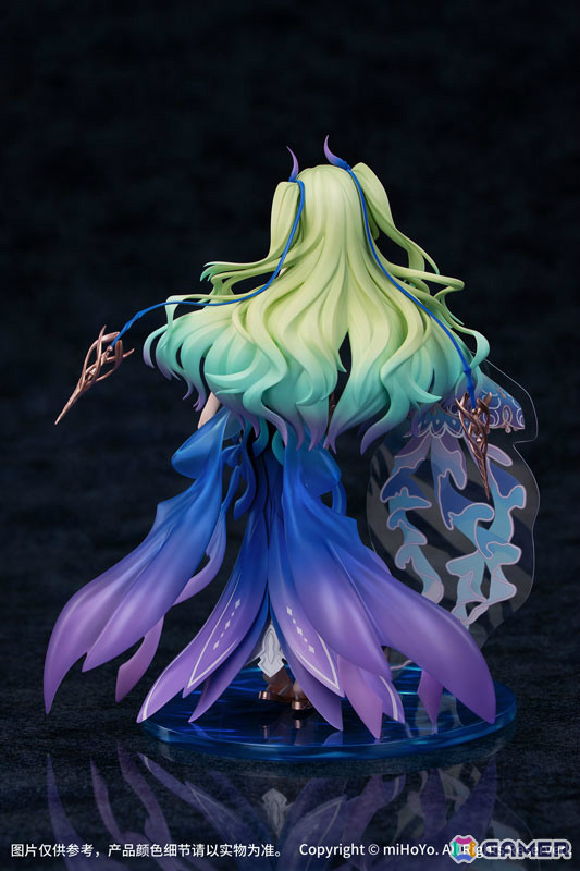 「崩壊3rd」より「メビウス ブルーコーラル Ver.」のフィギュアが登場！深海のように蒼く輝くドレス姿を再現の画像12
