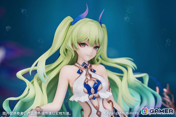 「崩壊3rd」より「メビウス ブルーコーラル Ver.」のフィギュアが登場！深海のように蒼く輝くドレス姿を再現の画像4