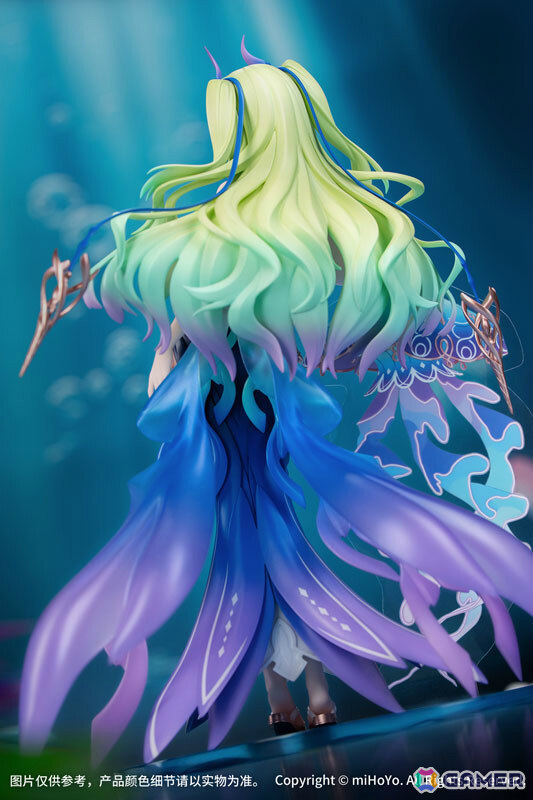 「崩壊3rd」より「メビウス ブルーコーラル Ver.」のフィギュアが登場！深海のように蒼く輝くドレス姿を再現の画像8