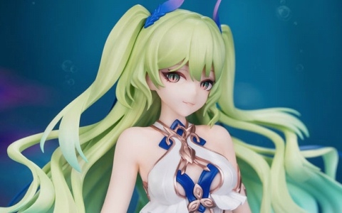 「崩壊3rd」より「メビウス ブルーコーラル Ver.」のフィギュアが登場！深海のように蒼く輝くドレス姿を再現