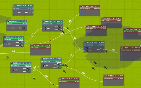 プログラミングのようにノードを繋いで戦略を“最適化”していくRPG「NodeNexus」の体験版が本日公開！