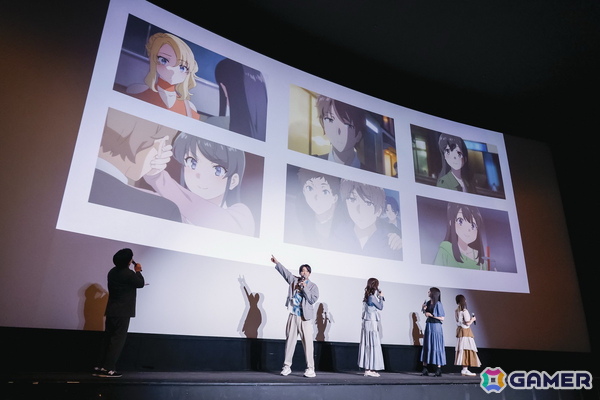 アニメ「青春ブタ野郎はサンタクロースの夢を見ない」第1話＆第2話先行上映会のレポートが到着！石川界人さん、瀬戸麻沙美さん、雨宮天さん、石見舞菜香さんが登壇の画像1