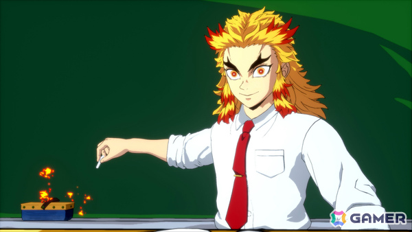 「鬼滅の刃 ヒノカミ血風譚2」キメツ学園より煉獄杏寿郎（CV：日野聡）、宇髄天元（CV：小西克幸）の紹介映像が解禁！の画像3