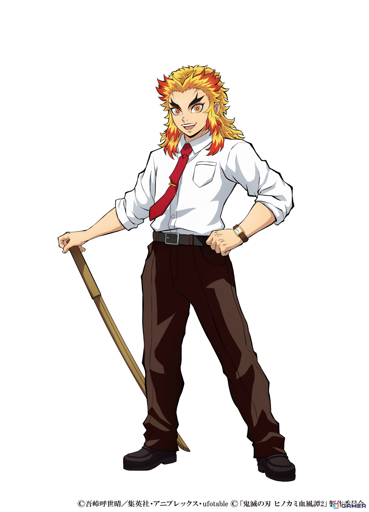 鬼滅の刃 ヒノカミ血風譚2」キメツ学園より煉獄杏寿郎（CV：日野聡