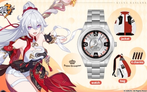 「崩壊3rd」8周年を記念したコラボ商品が登場！キアナの新装甲「ドン！烈火の願い星」をモチーフにした腕時計、アウター、ボディバッグがラインナップ