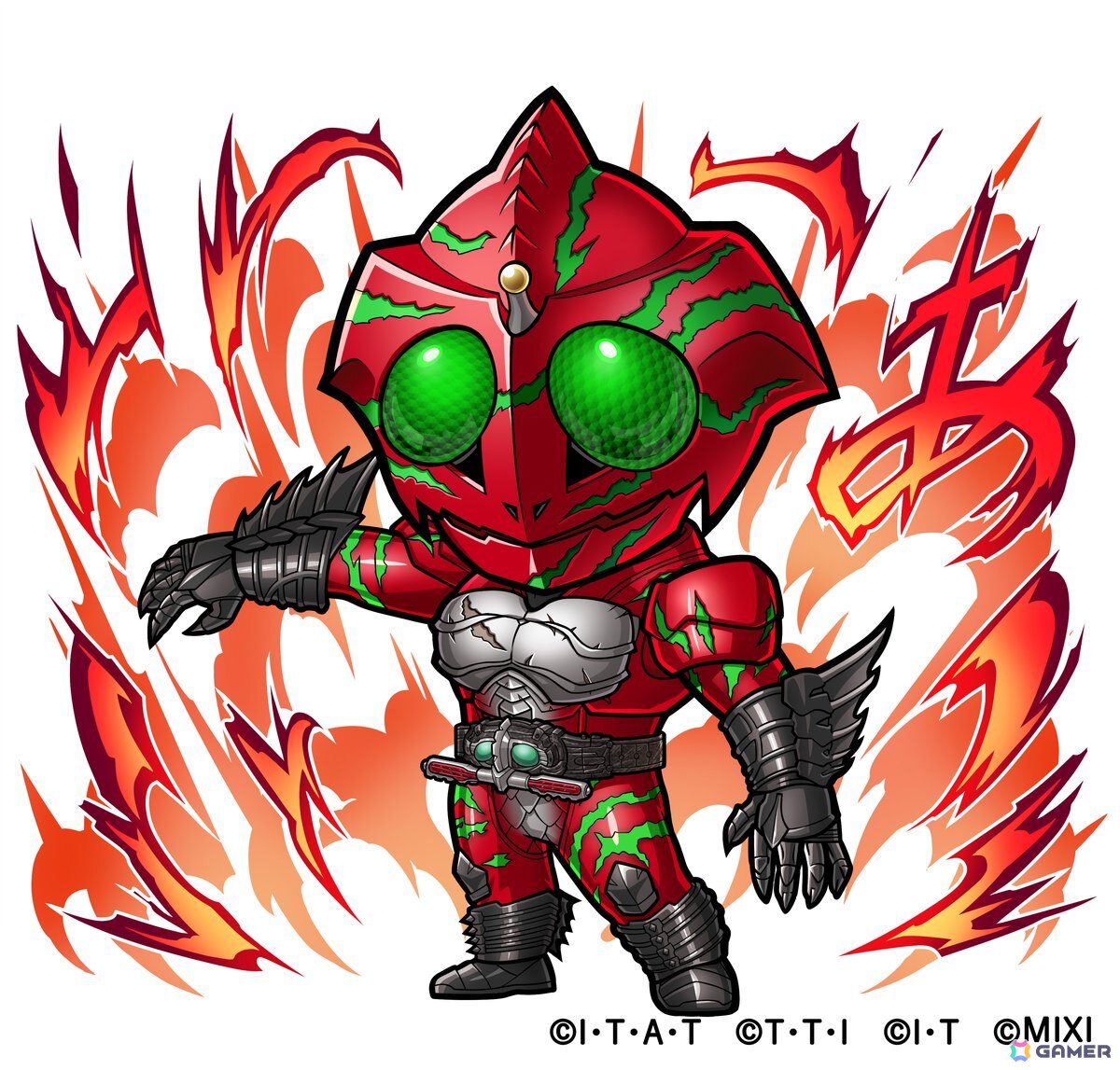 火属性 ★6 仮面ライダーアマゾンアルファ