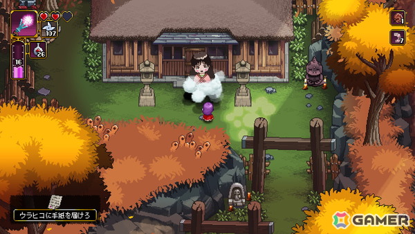 2D見下ろし型アクションゲーム「Outrider Mako ～露払いマコの見習帖～」がSteamで配信！BGM全20曲収録のサントラとバンドルもの画像