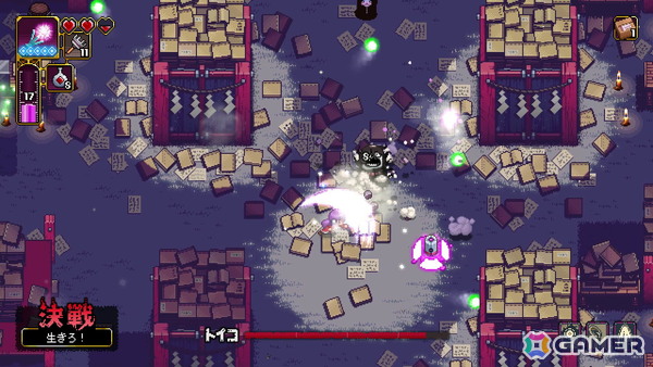 2D見下ろし型アクションゲーム「Outrider Mako ～露払いマコの見習帖～」がSteamで配信！BGM全20曲収録のサントラとバンドルもの画像