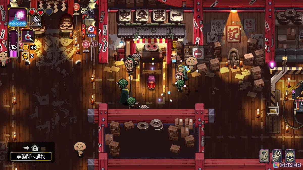 2D見下ろし型アクションゲーム「Outrider Mako ～露払いマコの見習帖～」がSteamで配信！BGM全20曲収録のサントラとバンドルもの画像2
