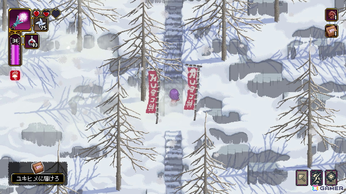 2D見下ろし型アクションゲーム「Outrider Mako ～露払いマコの見習帖～」がSteamで配信！BGM全20曲収録のサントラとバンドルもの画像5