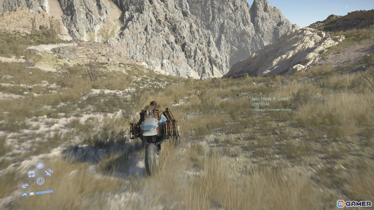「DEATH STRANDING 2: ON THE BEACH」レビュー:難易度を変えればアクションが苦手でも快適にプレイ!世界中のプレイヤーから「いいね」を集めたくなるの画像