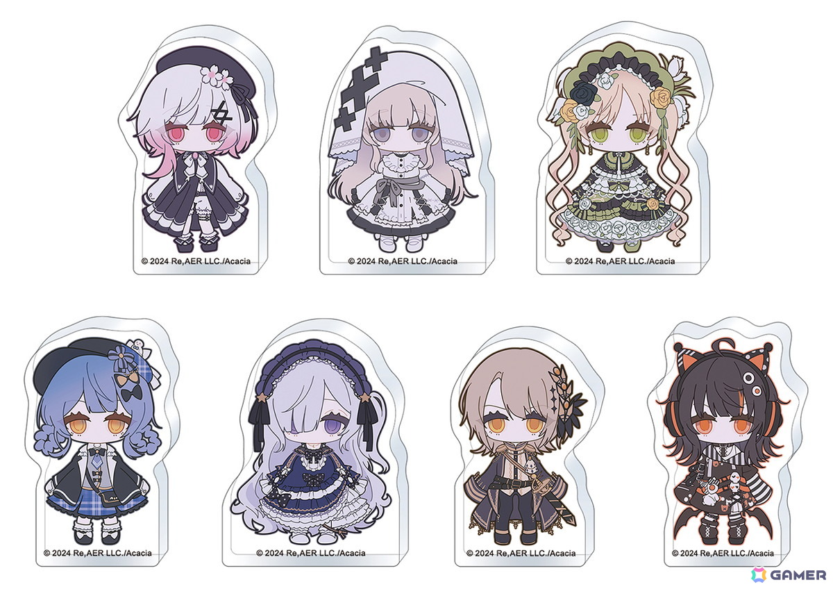 「魔法少女ノ魔女裁判」のグッズがアニメイトで6月27日より販売!アクリルブロックやブックカバー、ゴクチョーぬいぐるみキーホルダーなどがラインナップの画像