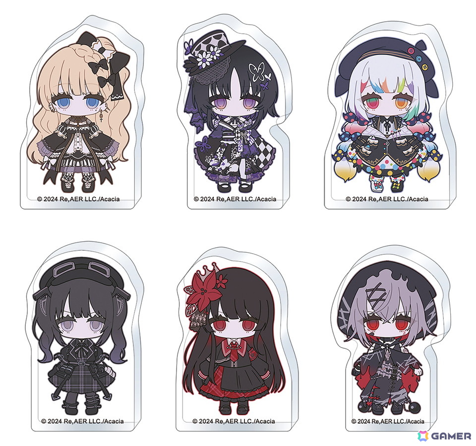 「魔法少女ノ魔女裁判」のグッズがアニメイトで6月27日より販売!アクリルブロックやブックカバー、ゴクチョーぬいぐるみキーホルダーなどがラインナップの画像