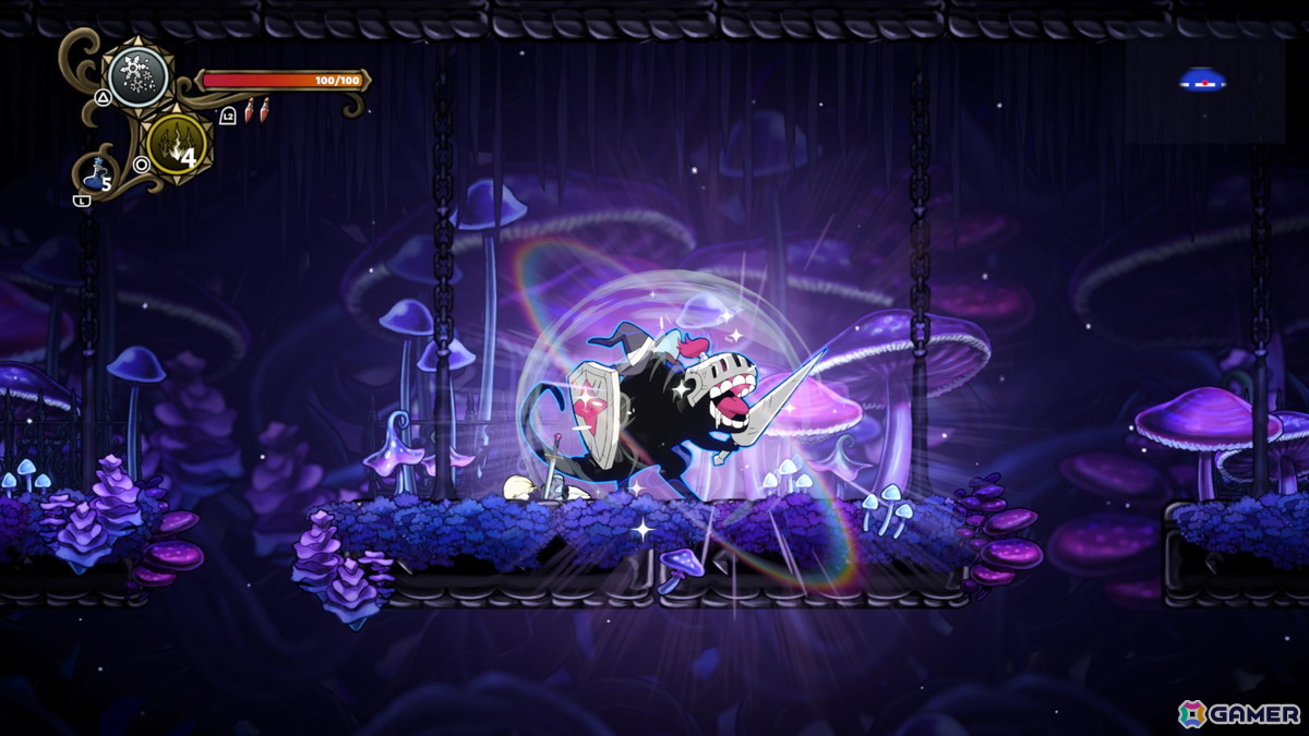 マルチプレイ可能なメトロイドヴァニア×ローグライクゲーム「Never Grave: The Witch and The Curse」が正式版としてリリース決定!の画像