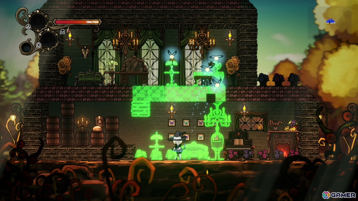 マルチプレイ可能なメトロイドヴァニア×ローグライクゲーム「Never Grave: The Witch and The Curse」が正式版としてリリース決定!の画像