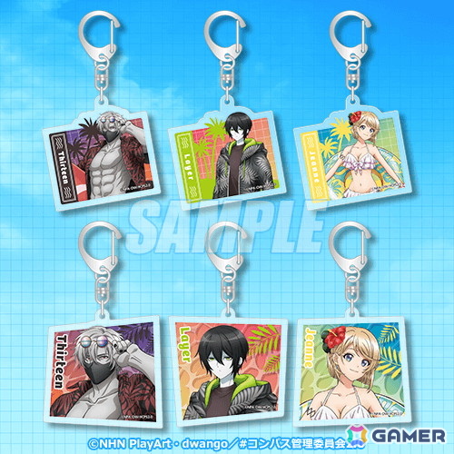 アニメ「#コンパス2.0」13、零夜、ジャンヌが水着姿で登場！描き下ろし