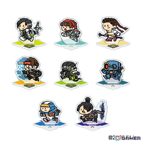 企画展「Apex Legends Gallery ＋ POP UP STORE」が名古屋・大阪で追加開催！トレーディングアクリルスタンドなど新商品の先行販売もの画像8