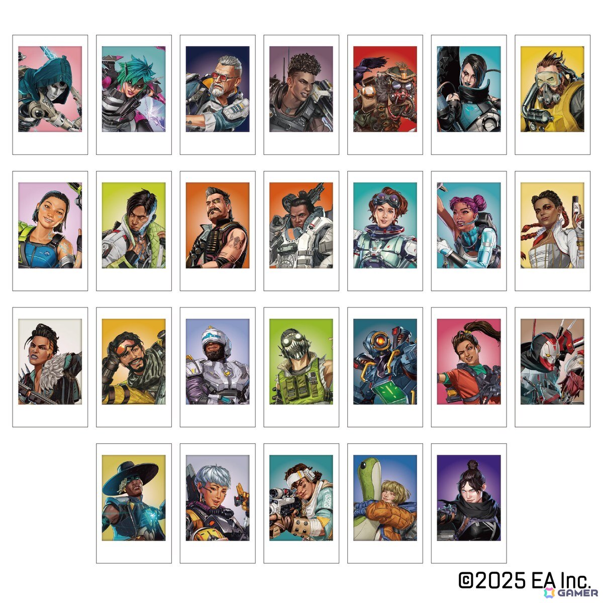 企画展「Apex Legends Gallery + POP UP STORE」が名古屋・大阪で追加開催!トレーディングアクリルスタンドなど新商品の先行販売もの画像