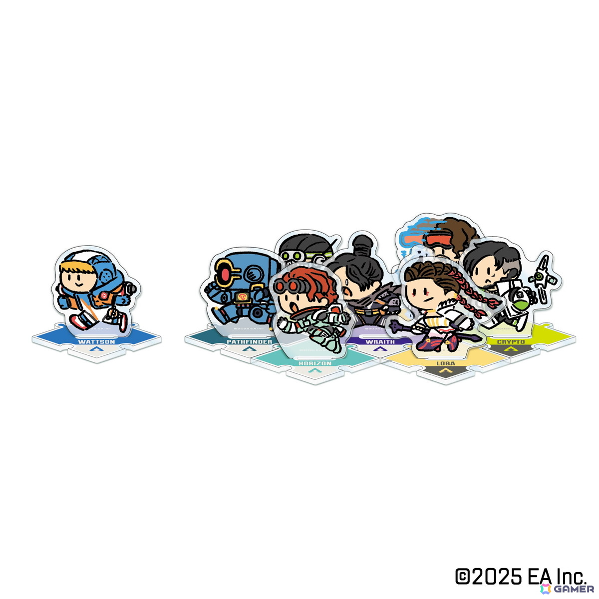 企画展「Apex Legends Gallery + POP UP STORE」が名古屋・大阪で追加開催!トレーディングアクリルスタンドなど新商品の先行販売もの画像