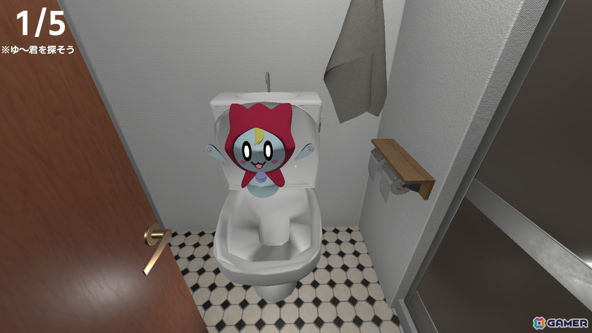 ホラーアドベンチャーゲーム「恐怖の採点」のSteamストアページが公開！かわいいお化けを見つけ出して恐怖度を採点しようの画像3