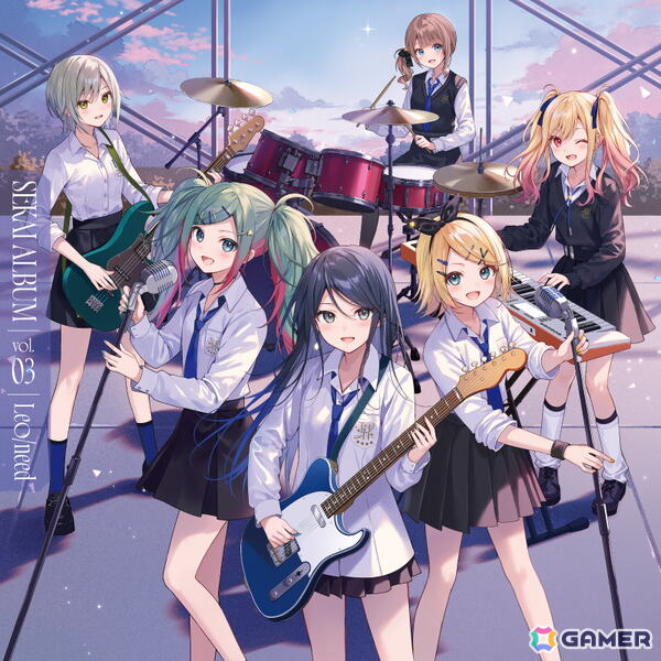 「プロセカ」より「Leo/need SEKAI ALBUM vol.3」が発売！「サマータイムレコード」などを含む全12曲を収録の画像