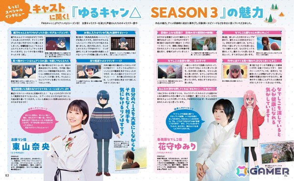 「ゆるキャン△」×「るるぶ」第3弾の聖地巡礼パーフェクトガイドブック「るるぶゆるキャン△SEASON3」が7月15日に発売！の画像5