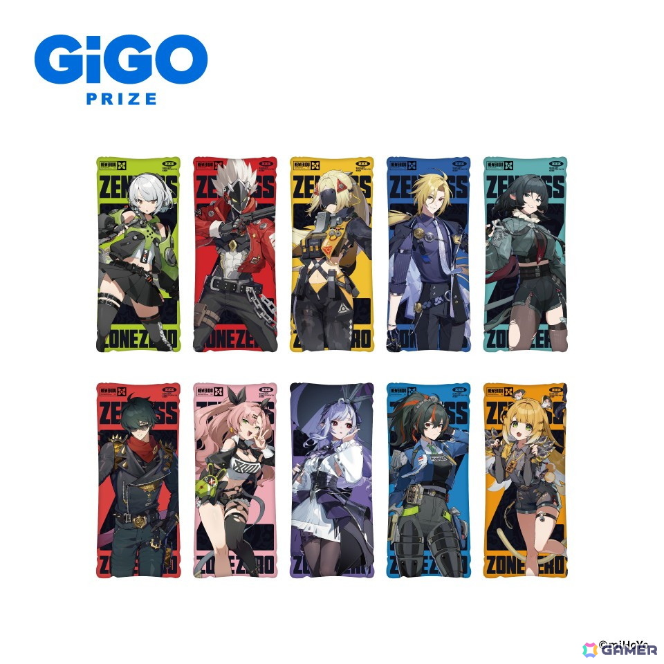 「ゼンレスゾーンゼロ×GiGO キャンペーン」が7月4日より開催!アクスタやクッションなどのクレーンゲーム景品やコラボポップコーンなどが登場の画像