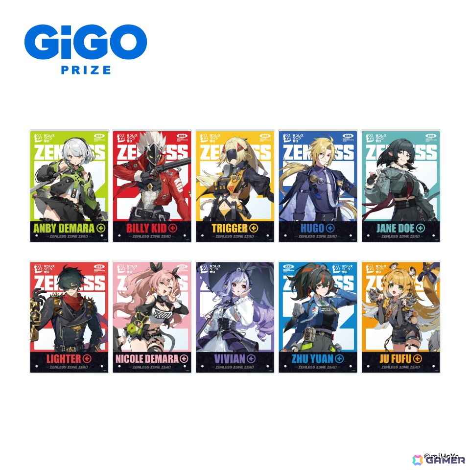 「ゼンレスゾーンゼロ×GiGO キャンペーン」が7月4日より開催!アクスタやクッションなどのクレーンゲーム景品やコラボポップコーンなどが登場の画像