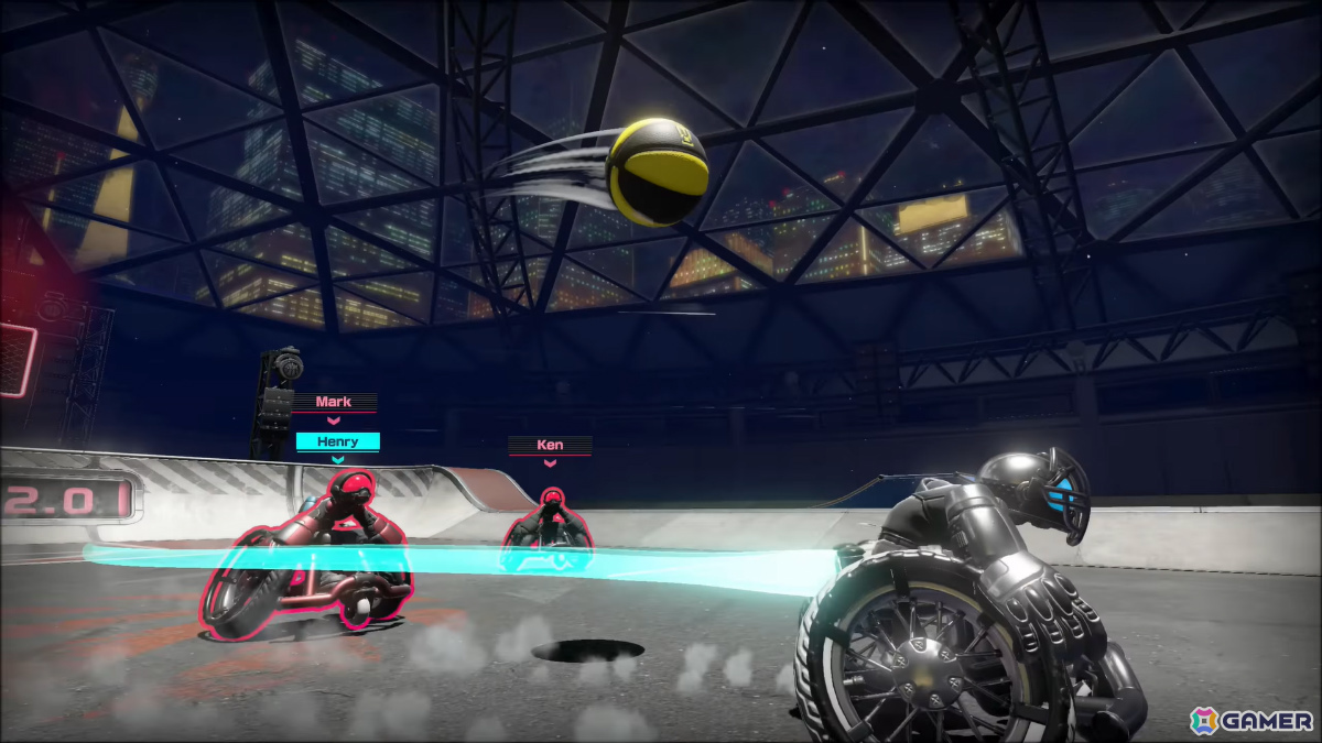 Switch 2のマウス操作で遊ぶ3×3バスケ風ゲーム「ドラッグ アンド ドライブ」の配信日が8月14日に決定！の画像3